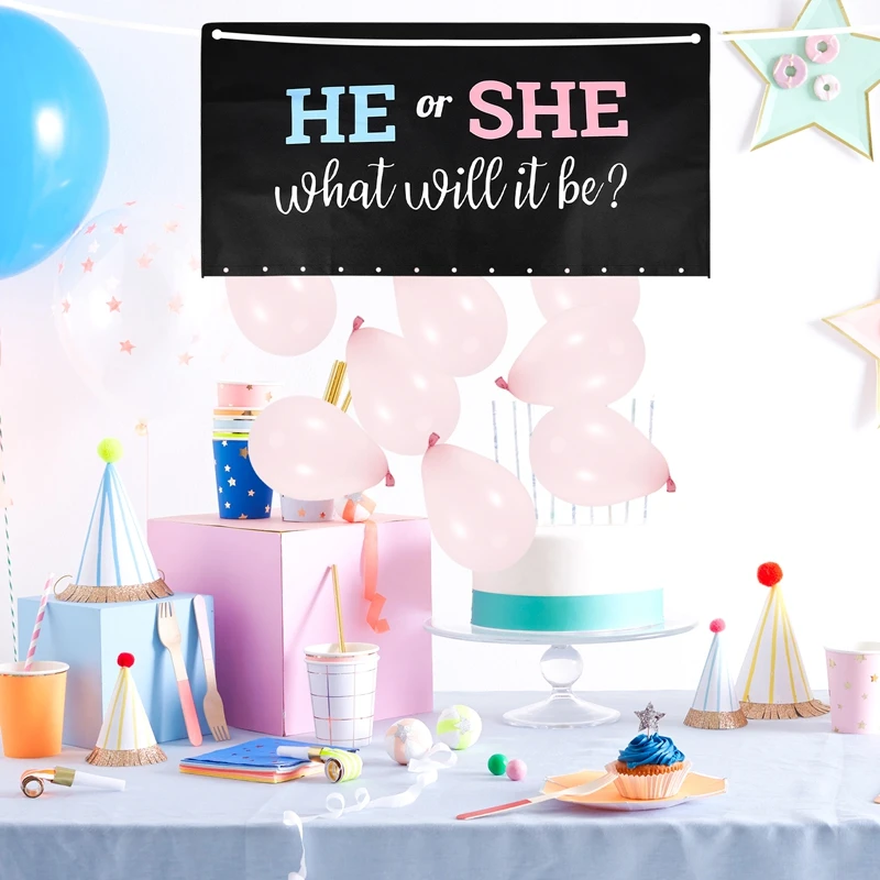 The Perfect Addition To Your Gender Reveal Party Supplies Gender Reveal Balloon Bag Boy Or Girl