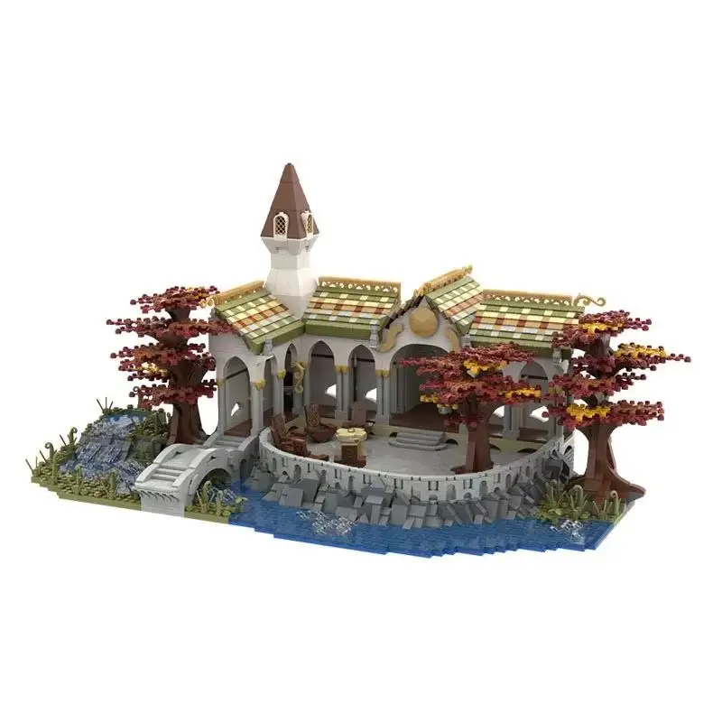 Raad Architectuur Model MOC Bouwstenen DIY Monteren Bakstenen Educatief Creatieve Display Kerst Verzamel Speelgoed Geschenken 3997PCS