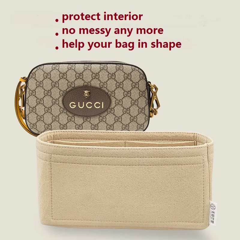 【Only Sale Inner Bag】Bag Organizer Insert For Gucci GG Marmont Matelasse Camera Organiser Divider Shaper Protector Compartment