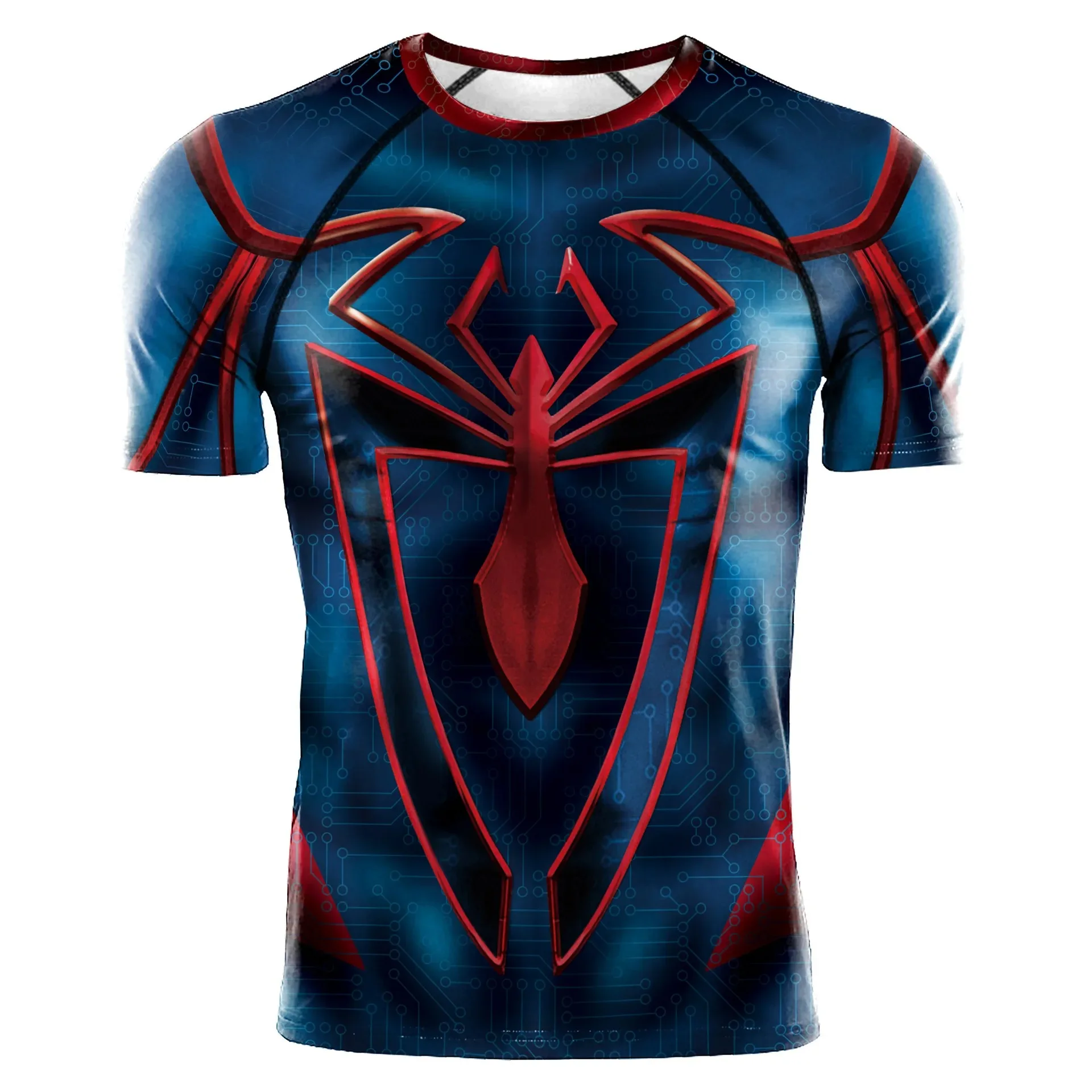 MINISO Kids T-Shirts Clothes Fashion Children\'s Clothing Boys Tshirts Girls Tops 3D Marvel Heroes Print TShirt Summer Boy Tees