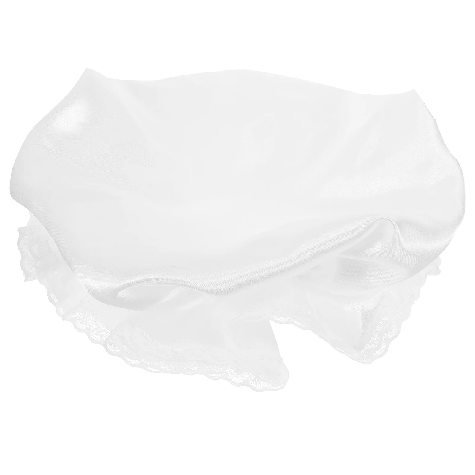 Maid Apron Hat Girls Accessories Clothing Era Cap White Polyester (polyester Fiber))