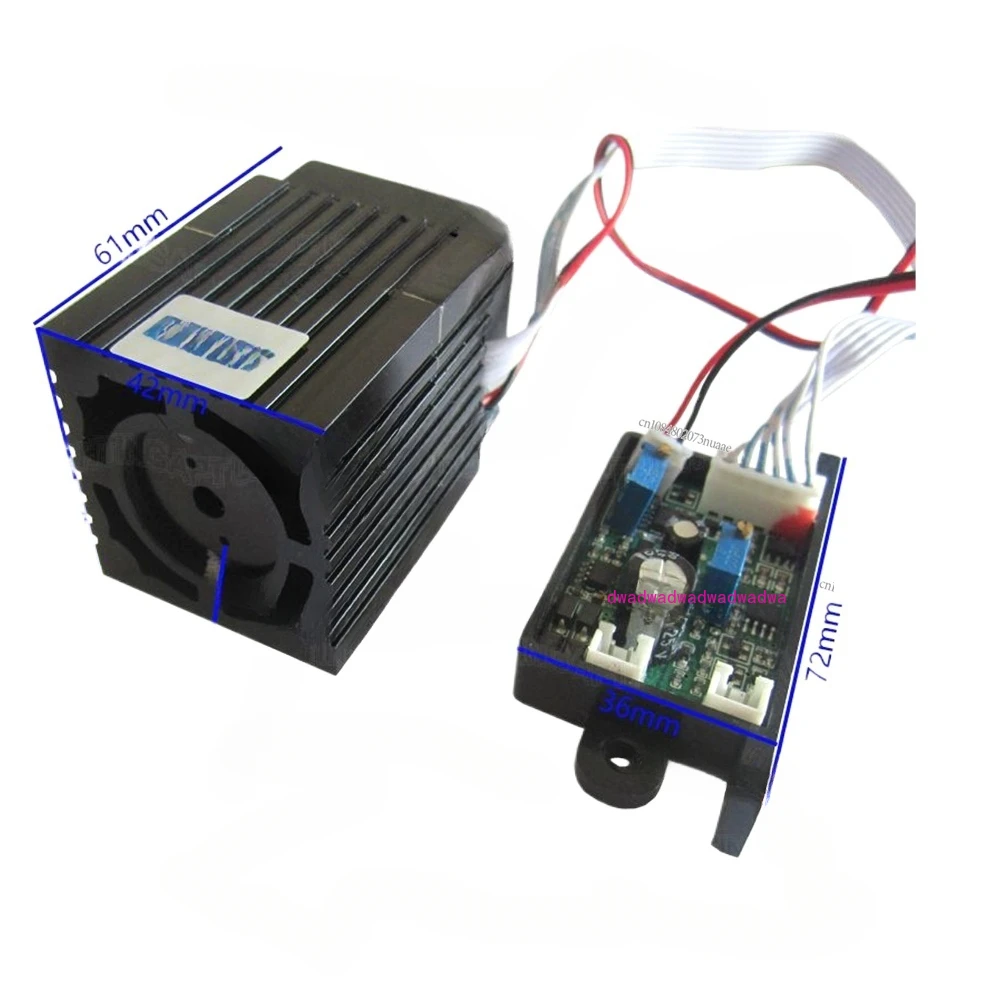 

RGB Stage Laser Light Designed for Escape Room with 300mW Power and Adjustable Focus, Including Analog Driver Board