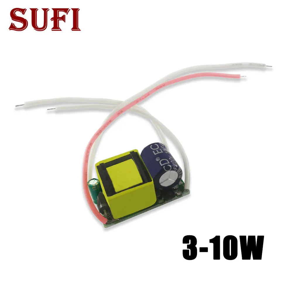 6W 7W 8W 9W 10W LED Driver Lighting Transformer 300mA 450mA 600mA 900mA Power Supply Adapter For LED COB Spotlight