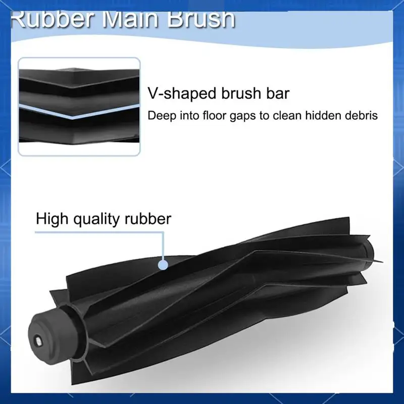

AA77 For Eufy Clean X9 Pro Parts Accessories Main Side Brush HEPA Filter Mop Cloth Replacement