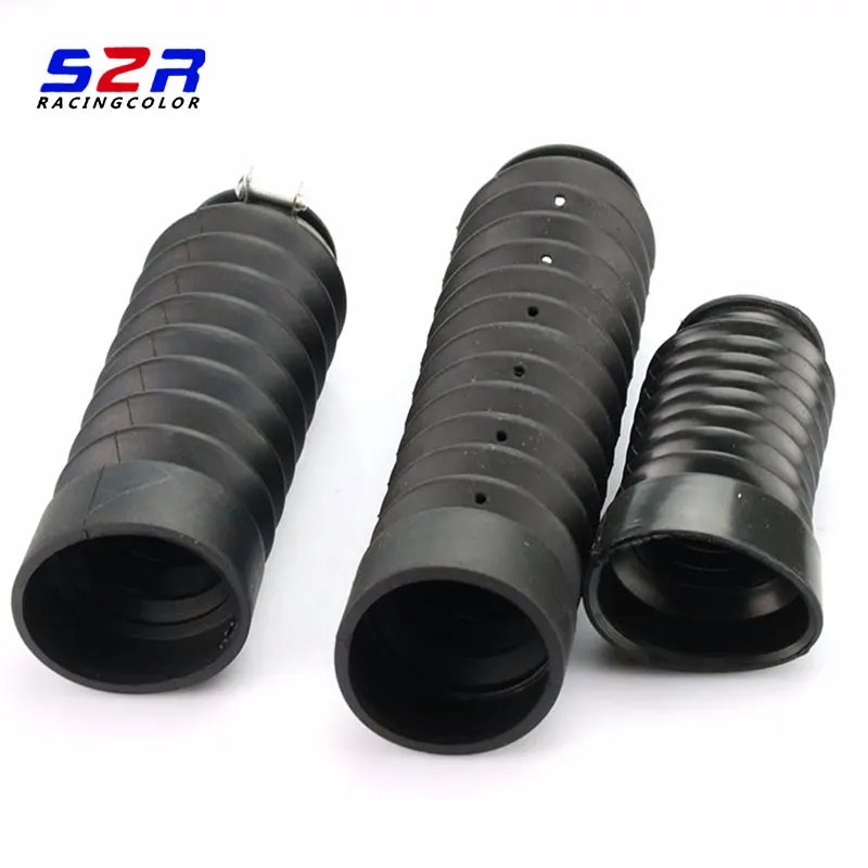 FOR SUZUKI KTM Kawasaki Front Fork Dust Cover 30mm 26mm Motorcycle Gaiters Gators Boot Shock Dust Guard for Off Road Dirt Bike