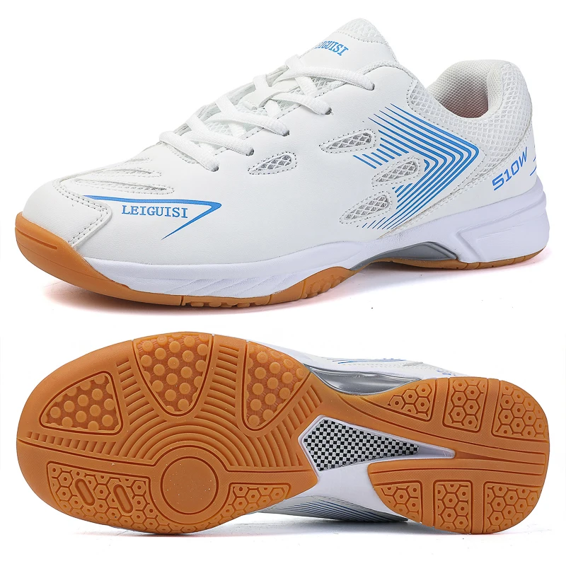 2025 Professional Badminton Shoes Couple Tennis Shoes Summer Mesh Sports Functional Shoes Men Sneakers Women Shoes Size 35-47