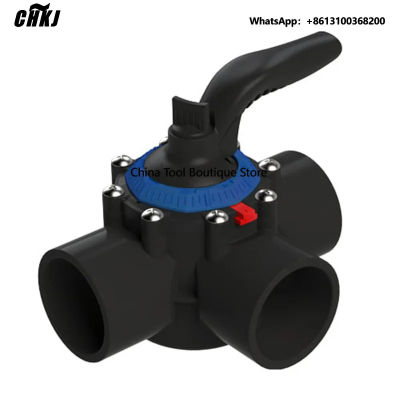PVC 2-Way & 3-Way Diverter Valve for Swimming Pool – Multi-Port Flow Control; Flexible Directional Valves