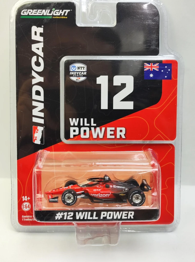 

Model1:64 2022 NTT IndyCar Series #12 Will Power Diecast Metal Alloy Model Car Toys For Childrens Gift Collection