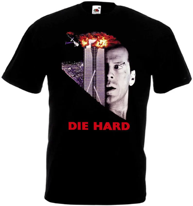 

Die Hard 1 T shirt black movie poster all sizes S-5XL