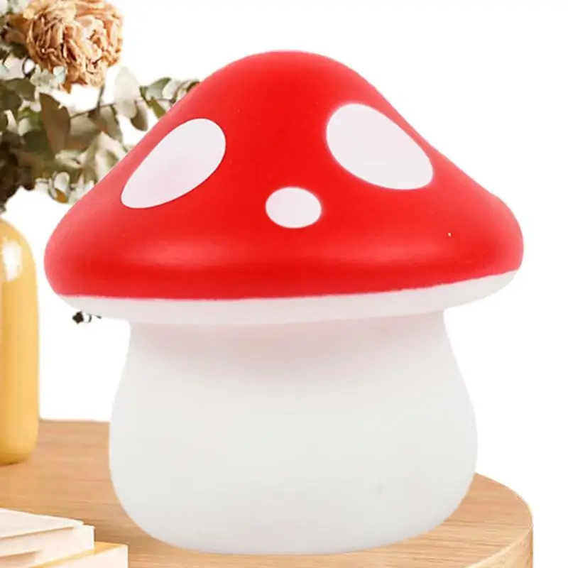 Led Touch Switch Decor Vintage Mushroom Lamp Durable and Energy-Saving Wake up Lamp Led Night Light for Children Boys Girls