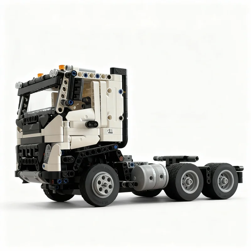 877pcs MOC Volvoeed Truck RC Technical Model Building Blocks Toys Construction Christmas Gifts Kids Birthday Assemble Brick Idea