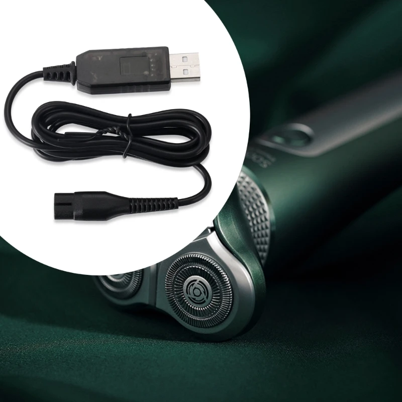 Adaptador cable alimentación cargador USB 4,3 V A00390 S301 310 para afeitadora QP2520 QP2620 RQ328 RQ330 RQ331