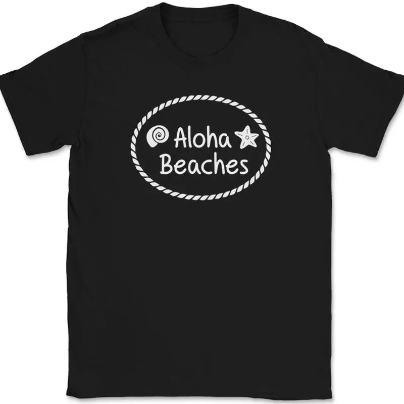 

Футболка Aloha Beaches Funny Sand Vacation Holiday Trip Hawaii Tee