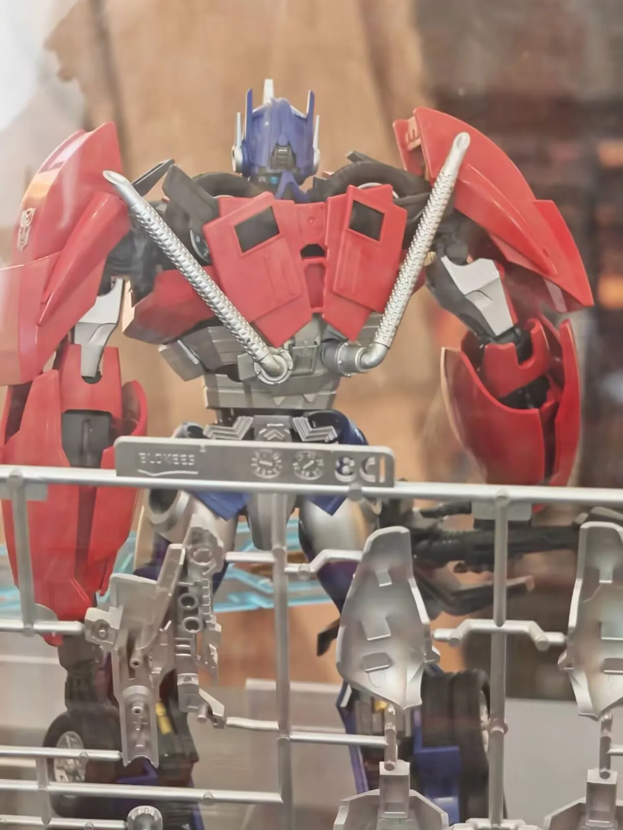Blokees Transformers Optimus Prime Transformers: Prime Legend Edition Transformers Figure Collection Assembly Model Kit Gift Toy view 6