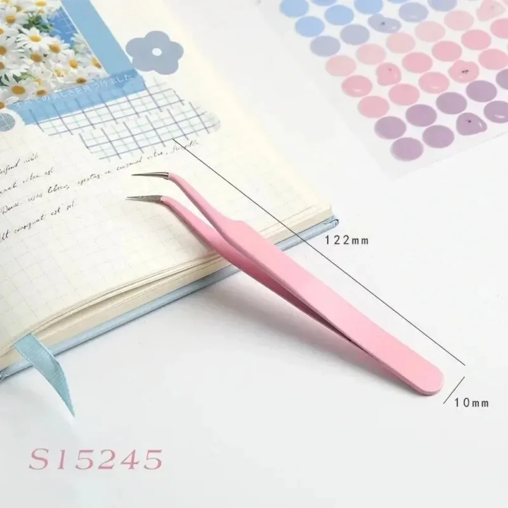 Candy-colored Tweezers Creative Stainless Steel High Elastic Clips image 6