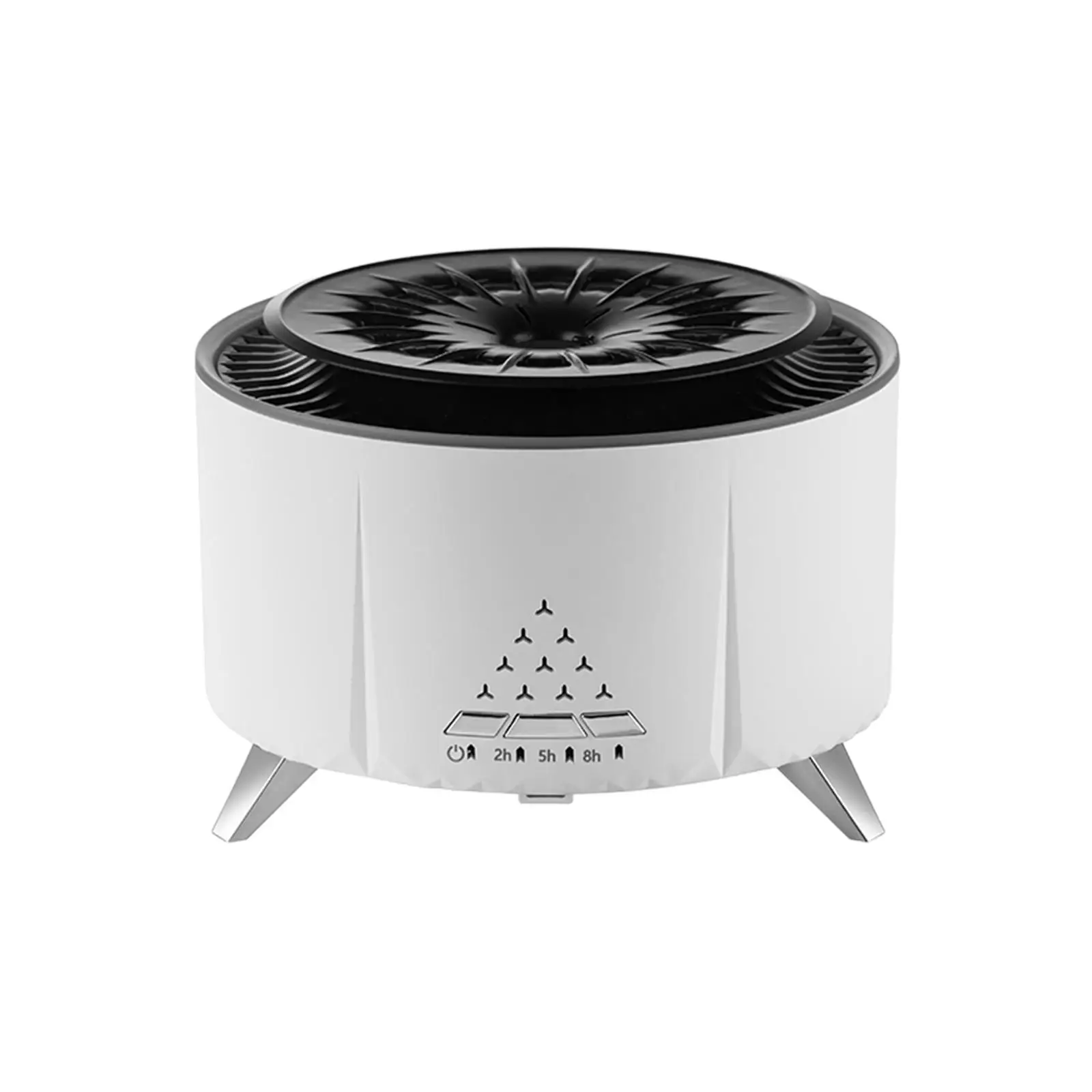 Simulation Flame Humidifier Essential Oil Diffuse Portable Air Humidifier Home Fragrant for Office Hotel Travel