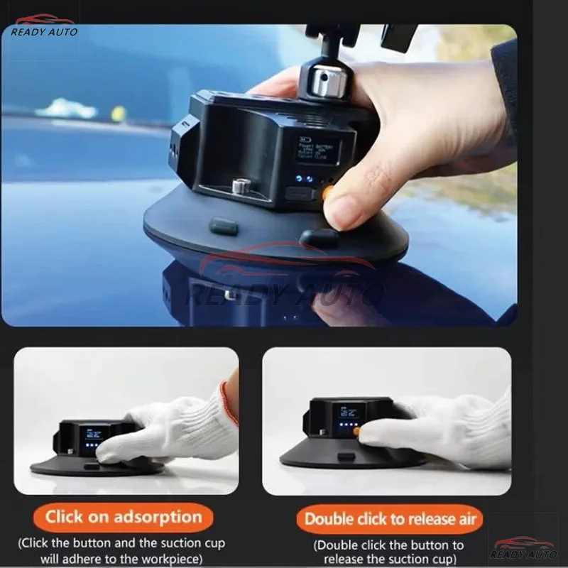 3 inch oval car electric suction cup shooting bracket vacuum action camera car internal and external fixed suction cup bracket