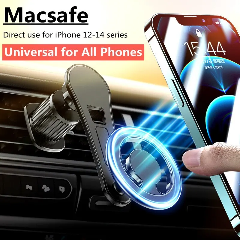 磁気自動車電話ホルダースタンドマグネット携帯電話サポートマウント GPS ブラケット車の Macsafe iPhone 15 14 13 サムスン Xiaomi