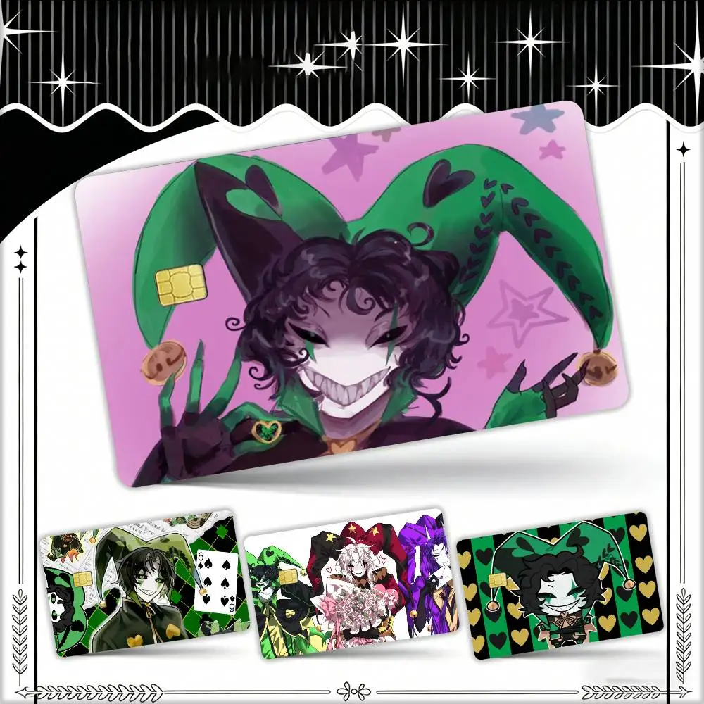 

T-The F-Freak C-Circus H-Harlequin Waterproof Film Skin Cover Credit Card Stickers Debit Front Bank Bus Pass