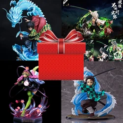 Demon slayer figure Box Random 1PC Anime Figure Toy Kamado Nezuko Tanjirou Agatsuma Zenitsu Hashibira Inosuke PVC model