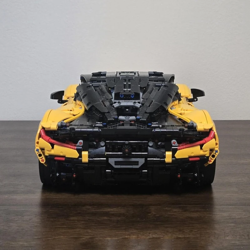 MOC-222472 고품질 기술 슈퍼 스포츠카 모델 조립 블록 벽돌 하이퍼카 DIY 퍼즐 장난감 어린이를위한 생일 선물