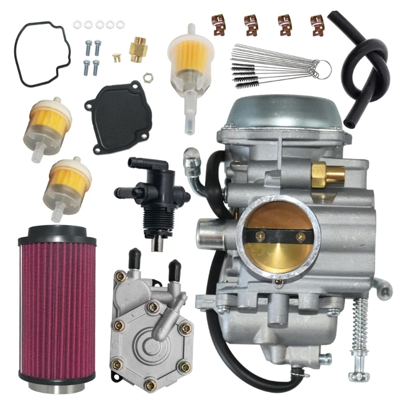 

242D Vehicle Carburetor Replacement Bundle with Cleaning & Multiple Fuels Filters Vehicle Spare Part for All Terrain