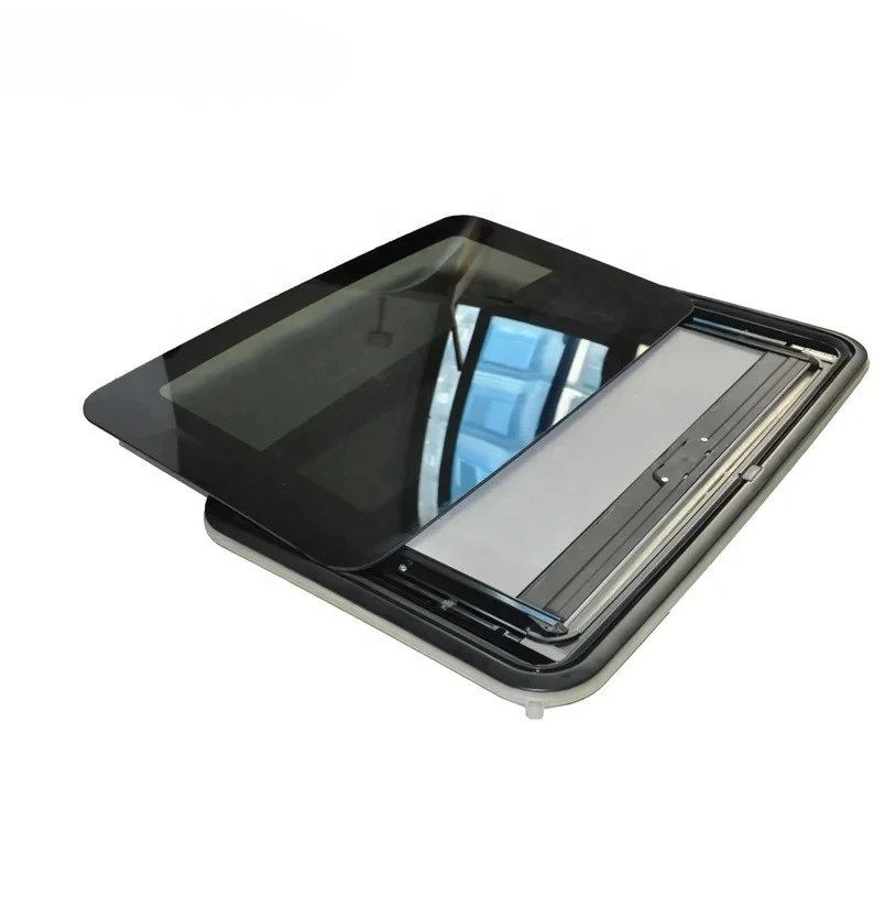 

750*450mm Auto Universal Sunroof Top Sliding Sunroof Compatible with Many Car Models Power Sunroof