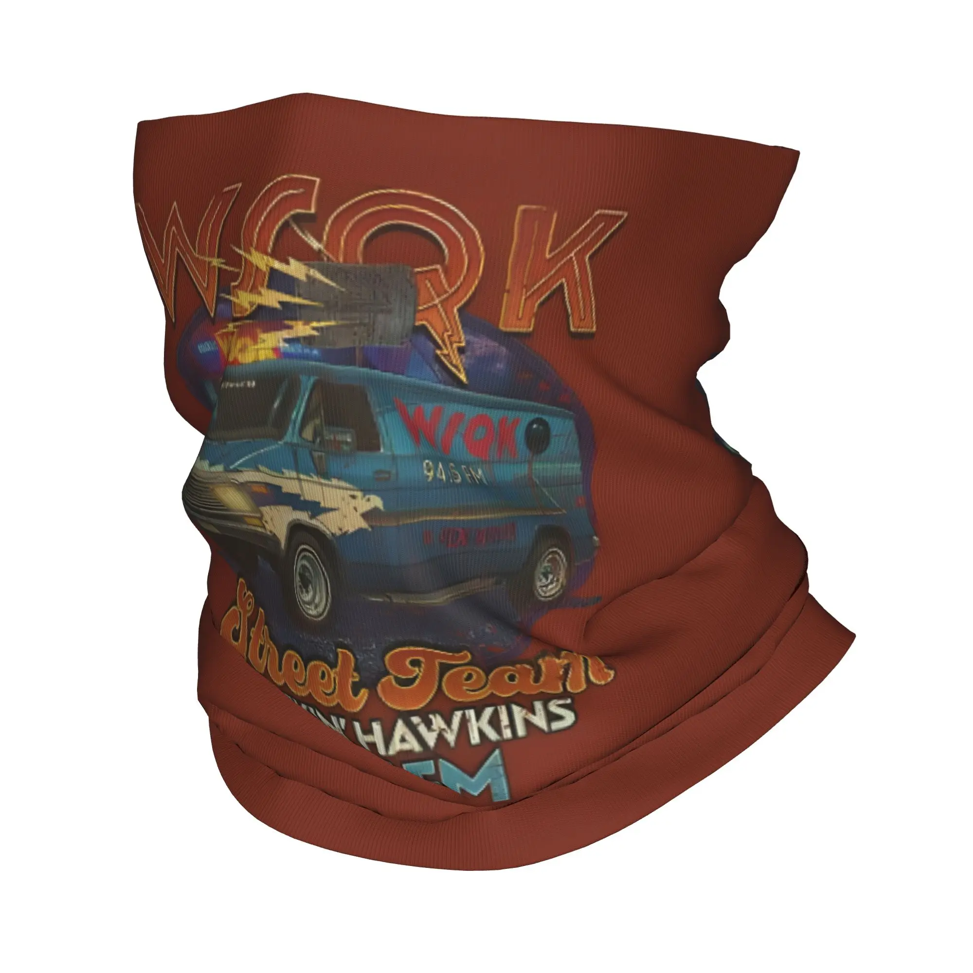 

WSQK Street Team 1987 Bandana Gaiter Club WSQK Wrap Scarf Running Adult Winter Neckerchief