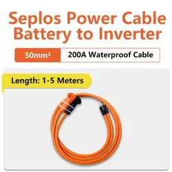 Seplos 280AH DIY Kits Power Inverter Cable Battery Energy Storage Connector Terminal Plug Copper Core Elbow Power Connector