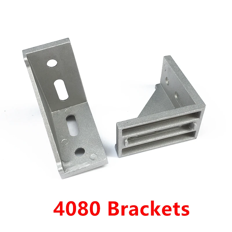 Aluminum 2020 Corner Bracket Fitting 2028 2040 3030 4040 Corner Angle Bracket for Connector Aluminum Profile CNC Router