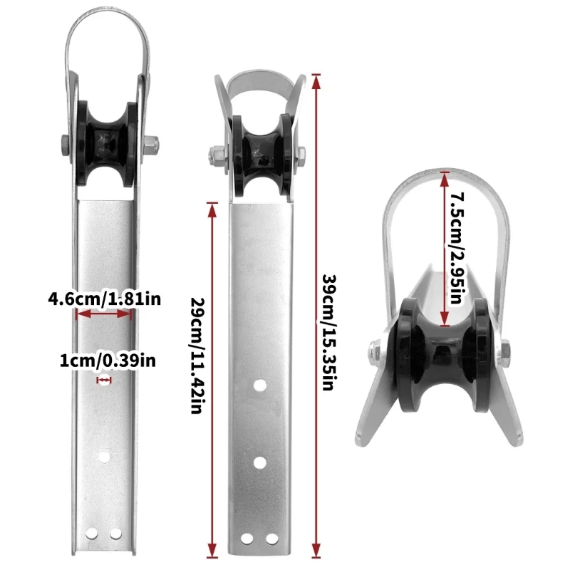 Picture 7:  390Mm Boat Bows Roller Corrosion Resistant Stainless Steel for Support System