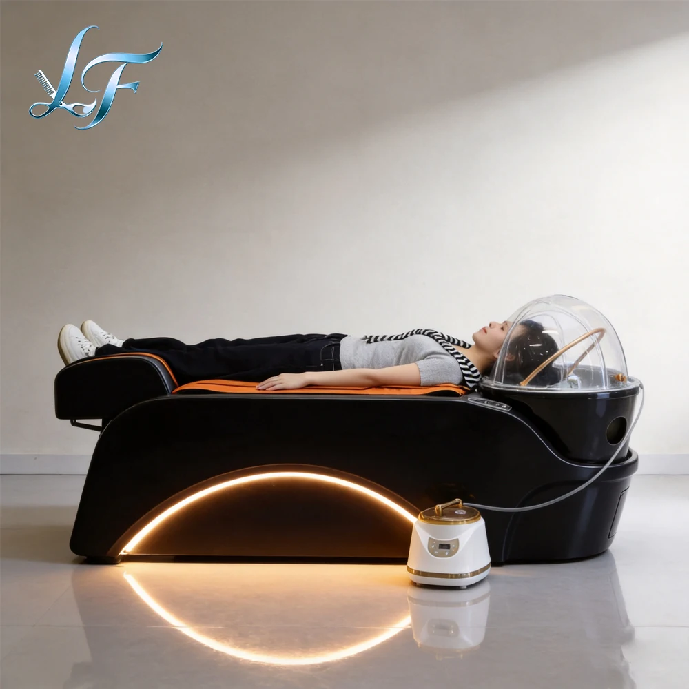 

Professional salon furniture hair washing station shampoo hair bed spa