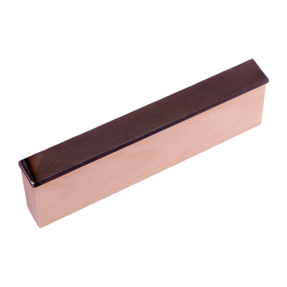 

Guitar Luthier Repair Tool Metal Abrasion Resistant Anti-Deform Long Lasting Wood Handle Leveling Flat File Guitar Tool Crowning