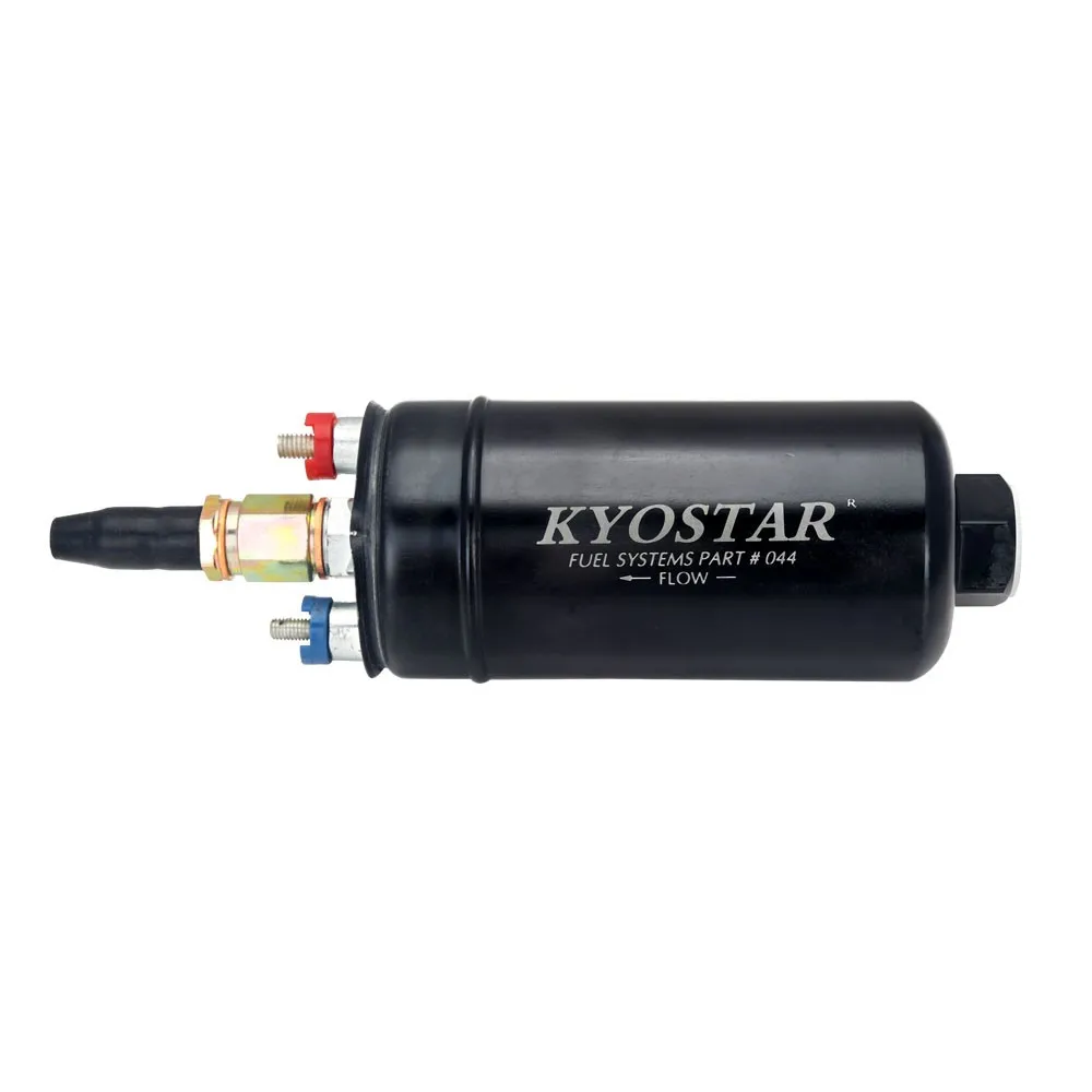 Black 3L Aluminum Dual Fuel Surge Tank With 2 High Flow 300LPH 044 Fuel Pump and Fuel Rail for Universal Cars