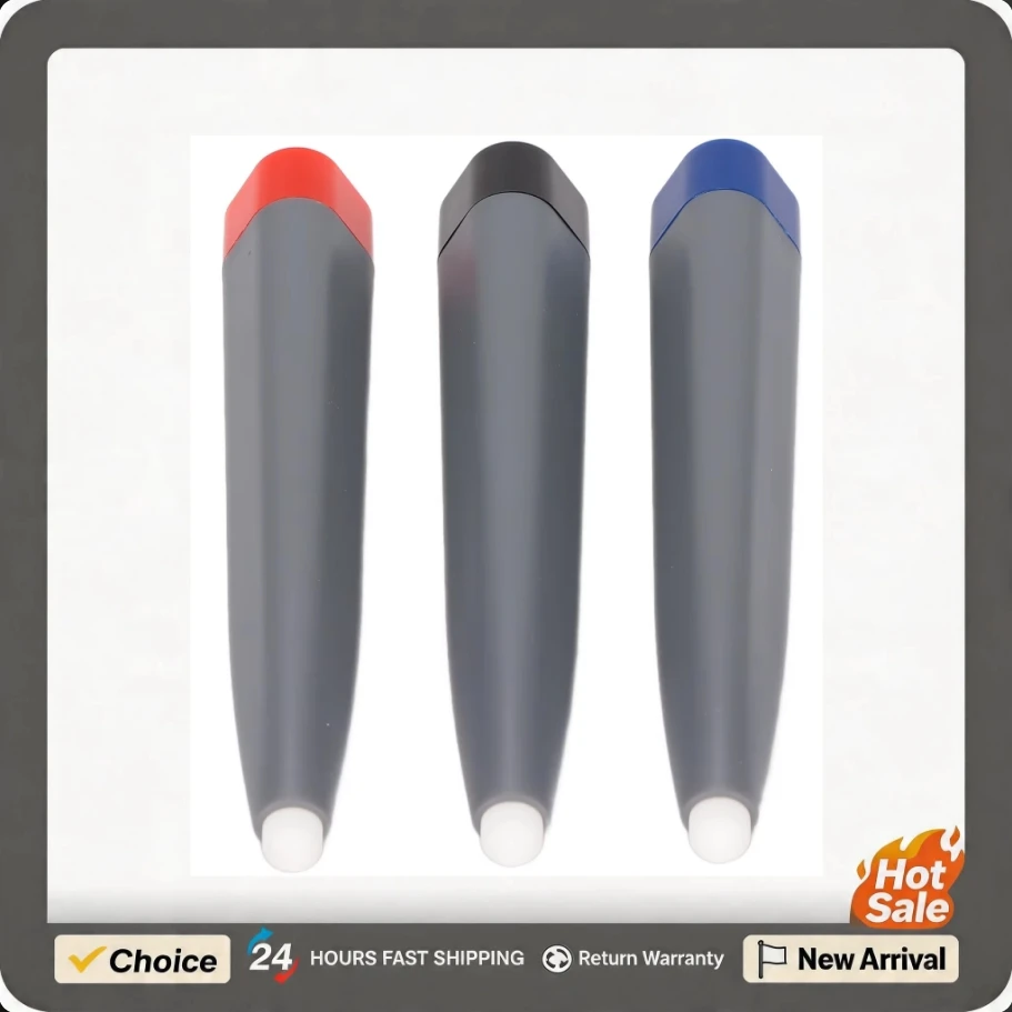 3Pcs Touch Screen Pen Durable ABS Material Wide Application Infrared Screen Pen for Multimedia Screen Presentation Whiteboard