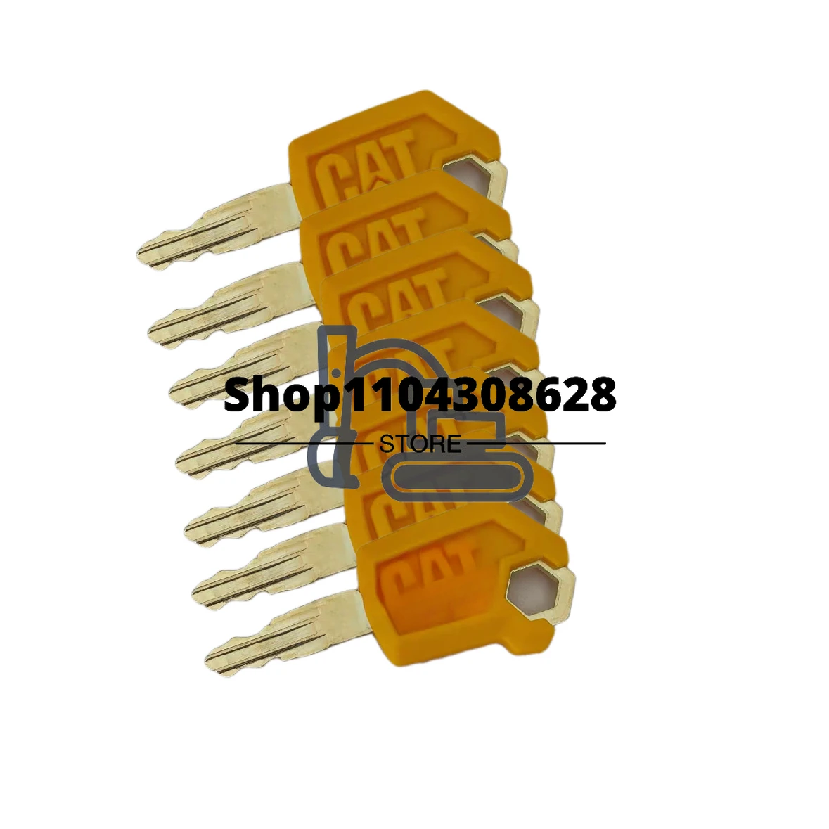 20PCS 5P8500 Keys for Caterpilla Excavator CATE305.5 307 313 320B 320D2GC 336D New Start Ignition Keys