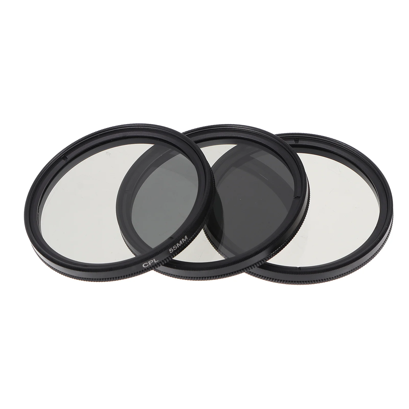 

3Pcs Universal Polarizer Lens 55mm Camera Cpl Filter Professional Photography Clear Reflection Landscape Camera Lens