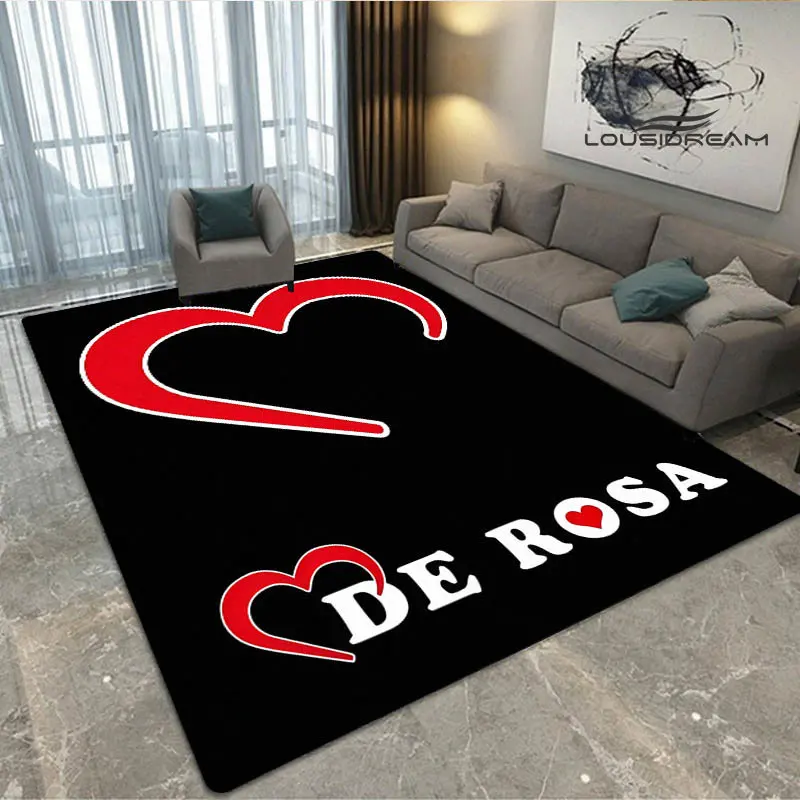 Bicycle brand logo printed carpet fashion home decoration non -slip carpet photography propsmal area rug birthday gift