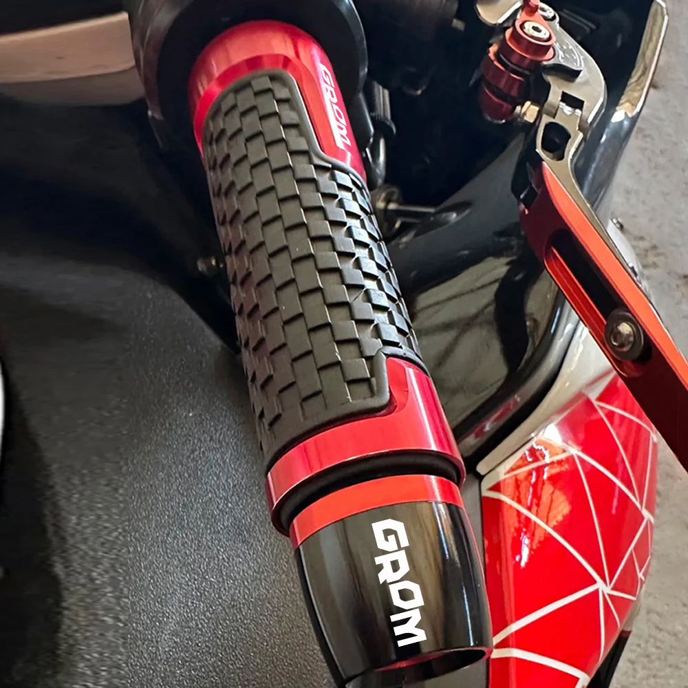 Do Honda GROM MSX125 MSX 125 SF GROM125 2013- 2022 2025 2023 Motocyklowe chwyty kierownicy Końcówki kierownicy Zaślepka przeciwwagi Wtyczka ślizgowa