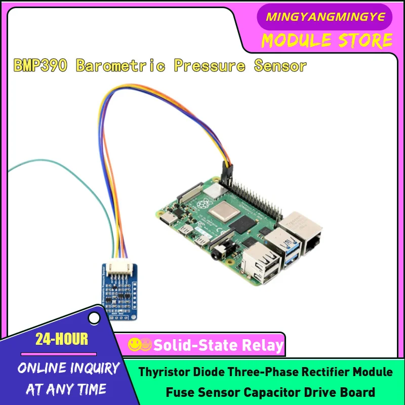 BMP390 Barometric Pressure Sensor Measure atmospheric pressure altitude/temperature NEW IN STOCK