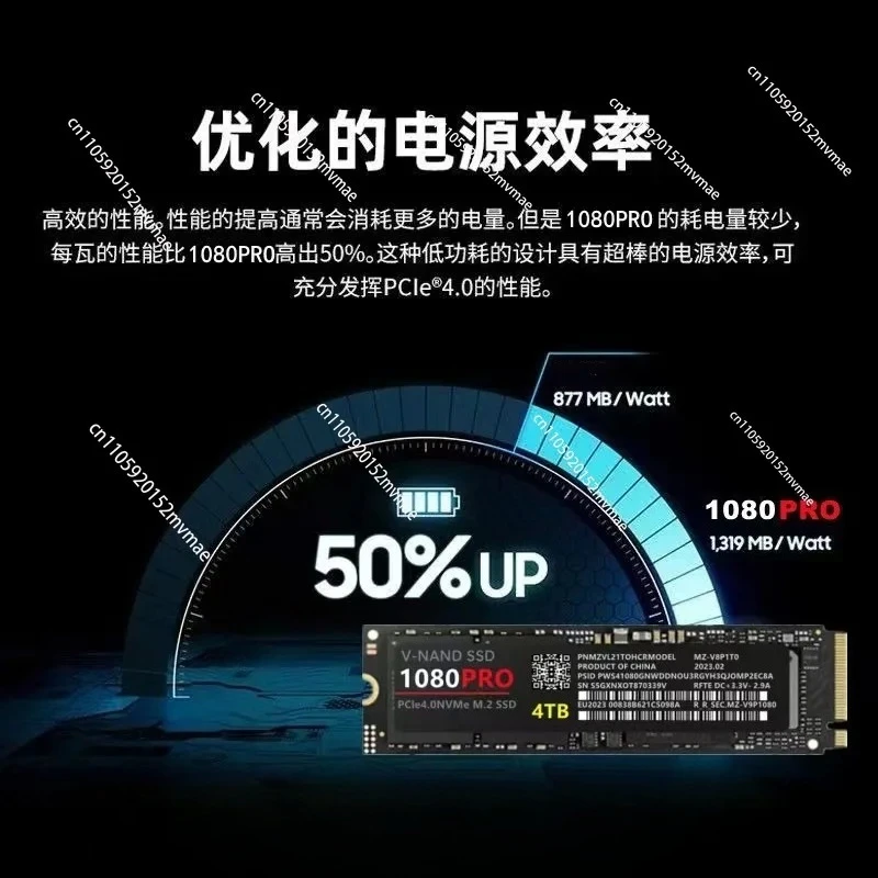 Memory Storage 1080PRO M.2 SSD 1TB2TB 4TB PCIe 4.0NVMe