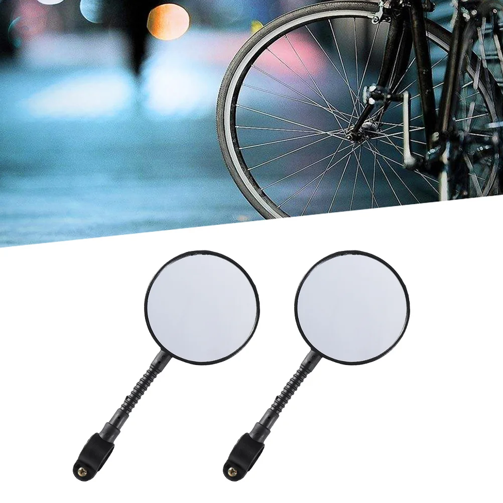 1Pcs Bike Rearview Mirror Flexible Adjustable Handlebar Universal Road Cycling Accessories Safe Rear View Mirror