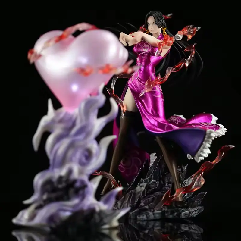 

Anime One Piece Boa Hancock Heart Shape Ver. Pvc Action Figure Sexy Girls Statue Collection Battle Model Toys Doll Gifts 27cm