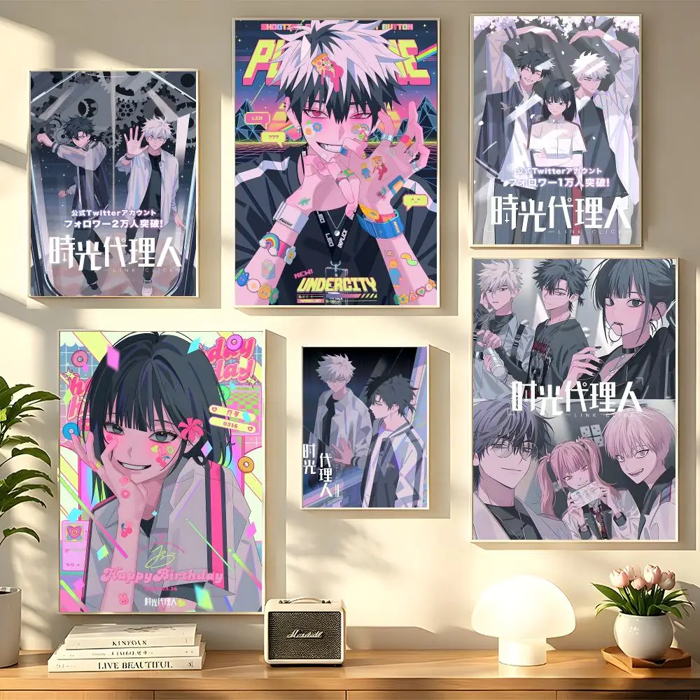 Anime TV L-Link C-Click Poster Decorative Wall Sticker Mural Photo Print for Bedroom Living Room Hallway Home Decor Gift