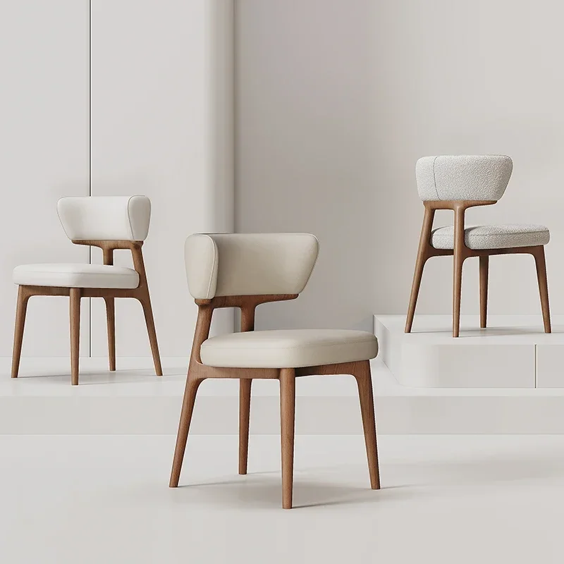 

For Chaises de Salle à Manger en Bois Massif , Petit Dossier, Cuisine, Amour, Nordique, Relaxant, Extérieur