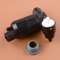 Bomba de líquido limpiaparabrisas de 12V compatible con Ford Edge Explorer Fiesta Lincoln MKT MKX WG-327 BA8Z17664A DV6Z17664B JL1Z17664A