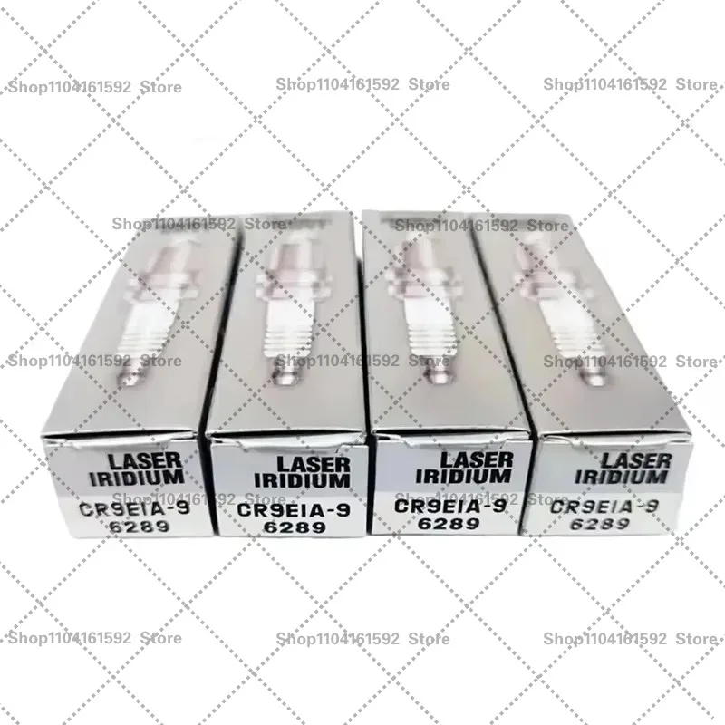 4 Uds. Bujía de iridio para motocicleta CR9EIA-9 CR9EIA9 6289 para KAWASAKI VERSYS NINJA SUZUKI GSX TRIUMPH YAMAHA PIAGGIO PEUGEOT