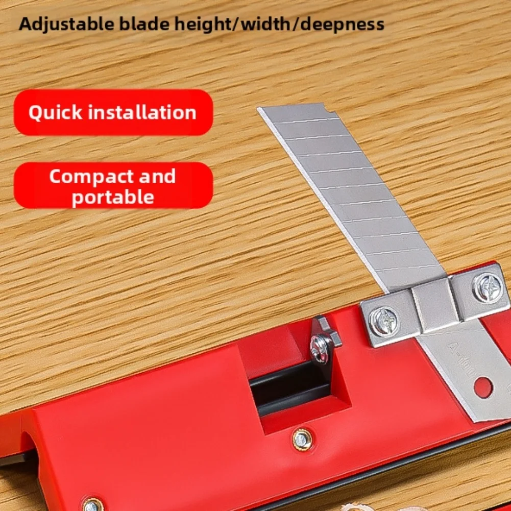 

Портативный 2-в-1 деревообрабатывающий ручной инструмент для снятия фаски и обрезки кромок для чистки отделки, ручной инструмент для снятия фаски и обрезки