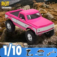 RGT 136100PRO Hunter 1/10 Remote Control Car Simulation Climbing Model Car 4WD Drive Remote Control Off-road Vehicle Boy Gift