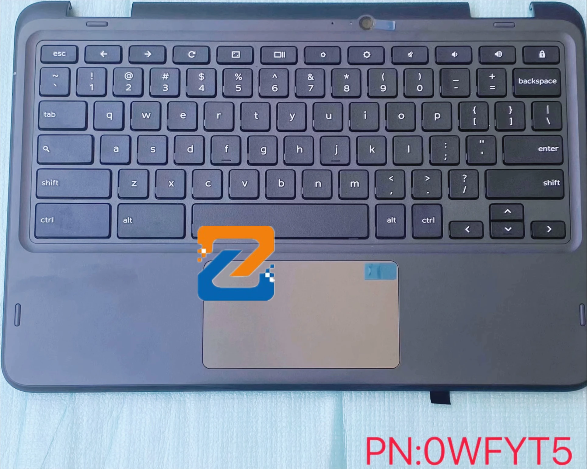 

Новые рамки для ноутбука Chromebook 11 3100 2 в 1, чехол для упора для рук, клавиатура и сенсорная панель 0WFYT5